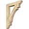 Ekena Millwork Merced Slat Rough Sawn Bracket, Douglas Fir, 4"W x 26"D x 34"H BKT04X26X34MRC06RDF - alternate 1